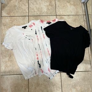 Sanctuary T-Shirts, size small, cotton.